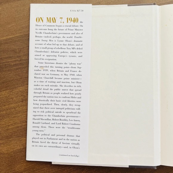 Winson Churchill 3 Book Lot-Troublesome‎ Young Men, Never Give In, The Last Lion - Picture 9 of 16